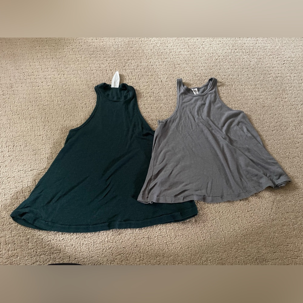 Lot of 2 Free People Tank Tops Sz XS/S Bin 313